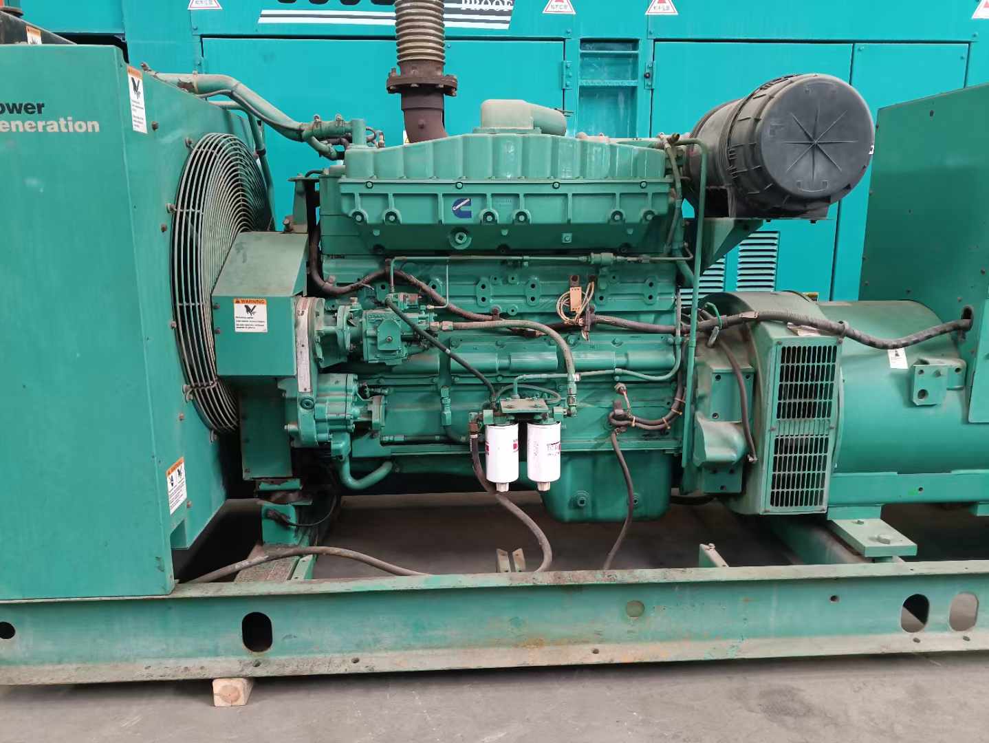 道外过载会对 600kW 柴油发电机组造成哪些损害?